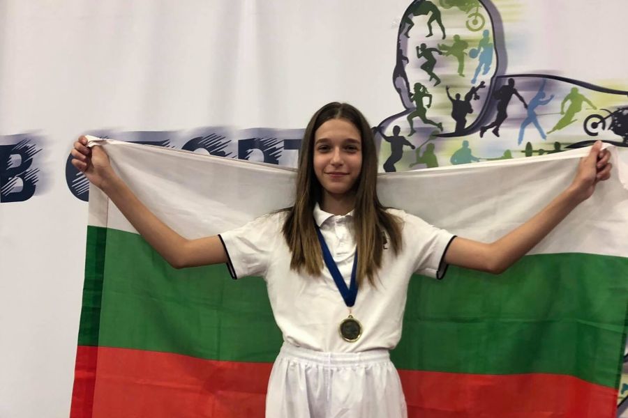 Талантът Александра Георгиева е балканска шампионка